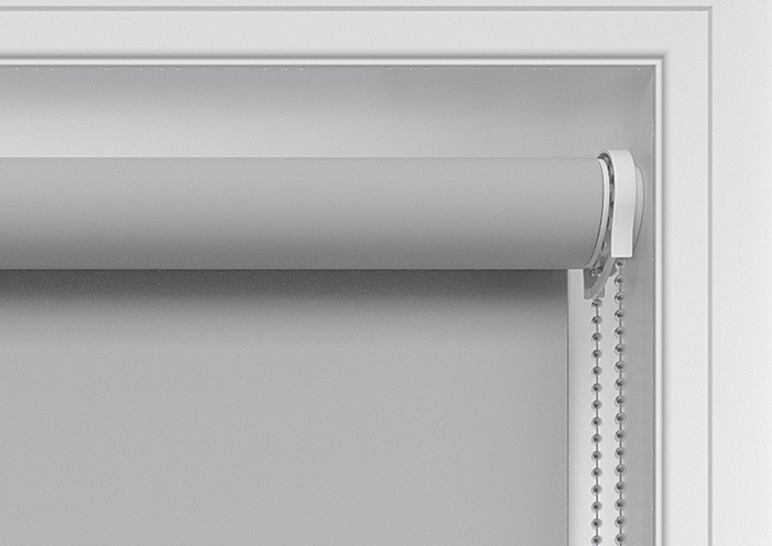 Levant (FR Blackout), Pearl Grey - Twist&Fit Roller Blind - Image 10